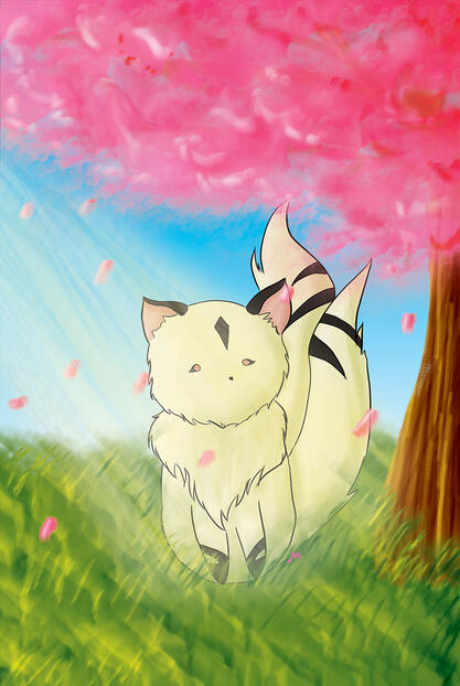 Print - Kirara - Inuyasha