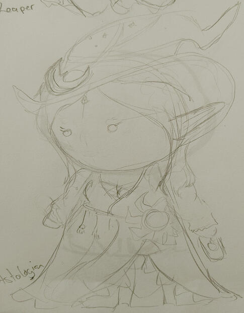 Sketch - Astro - FF14